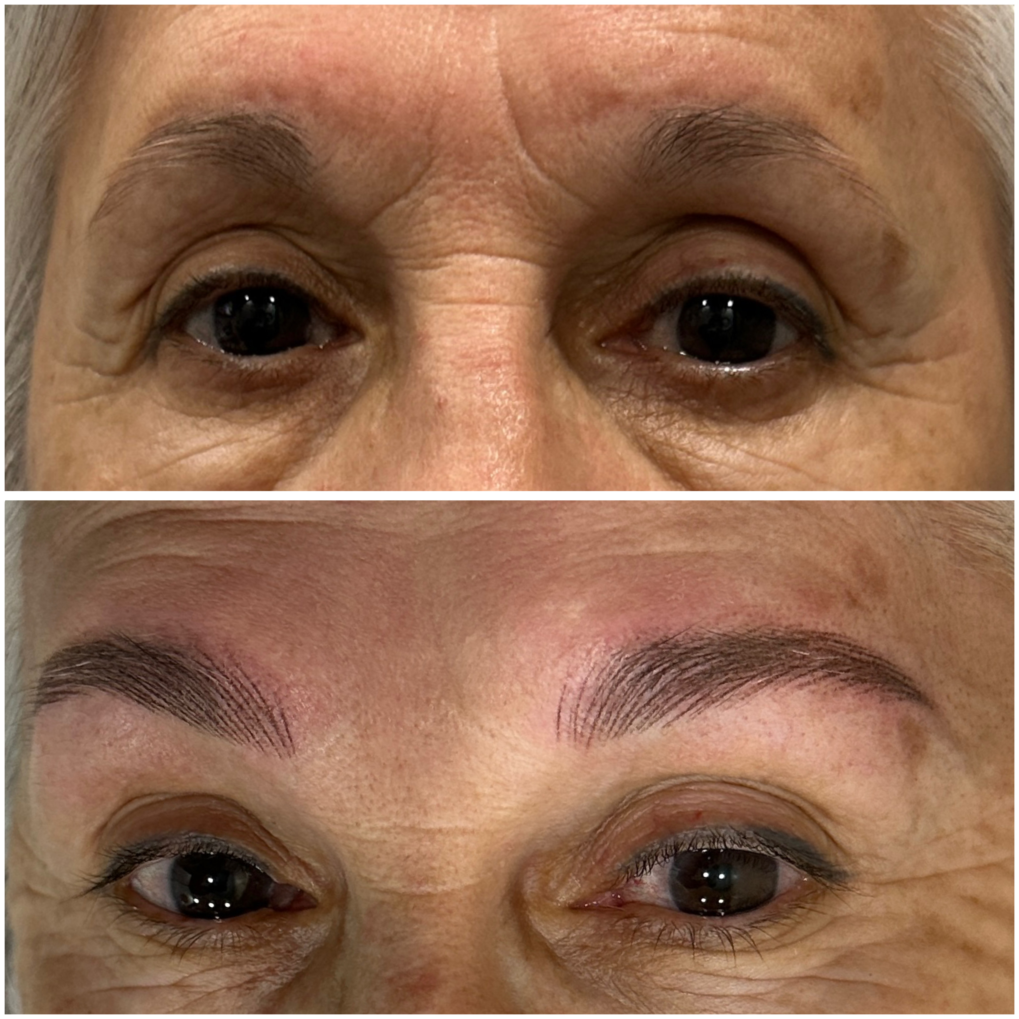 Brows Before Nano Strokes